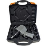 Cle a choc pneumatique 1 / 2 850 nm avec douilles et accessoires