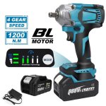 Cle a choc sans fil 1200n. m 1 / 2 brushless compatible makita 18v ? cl� a choc puissante ? visseuse ...