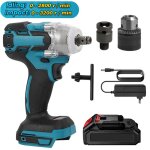 Cl� � chocs sans fil 520 nm perceuse � chocs �lectrique adapt�e aux secteurs du bricolage et de la constructio ...