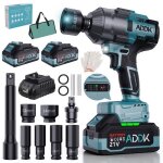 Cl� � chocs sans fil - kilisky - 1600nm brushless avec 6 douilles et 2x4000mah batteries - 1 / 2 cle ...