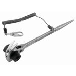 Cl� � cliquet �chafaudage - mob - 4 en 1 - 19 & 22mm - acier chrom� - dragonne incluse