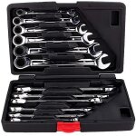 Cl  cliquet mixtes 12pcs combin cl mixtes a cliquet 8 - 19mm mtrique molette rversible mixtes outil ...