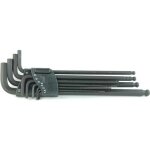 Clés mâles allen btr métriques 6 pans tête sphérique - automaster - jeu de 9 clés sur clip Clés mâles allen btr métriques 6 pans tête sphérique - automaster - jeu de 9 clés sur clip