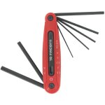 Cl� m�le coud�e � t�te sph�rique facom 15 - 6mm - 6 pans - compacte