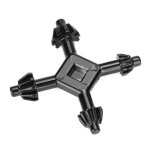 Cl de mandrin pour perceuses cl de mandrin 4 en 1 durable convient  la plupart des perceuses et outils ...