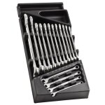 Facom - module 16 cl�s mixtes ogv� de 6 � 22 et 24 mm - mod. 440 - 1