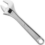 Cl  molette - virax - longueur 380mm - ouverture 45mm - mchoire fixe gradue en mm