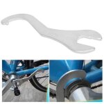 Clé de pédalier de vélo 2 en 1 - par - outil de réparation de pédale et boîtier de pédalier Clé de pédalier de vélo 2 en 1 - par - outil de réparation de pédale et boîtier de pédalier
