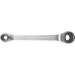 Clé polygonale contre - coudée à cliquet 4 en 1 - brilliant tools bt013901 Clé polygonale contre - coudée à cliquet 4 en 1 - brilliant tools bt013901