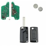 Cl� t�l�commande vierge peugeot 407 citroen c4 picasso c5 ce0523 2 boutons va2
