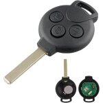 Cl� t�l�commande vierge smart fortwo 3 boutons ( 2006 - 2014) � programmer
