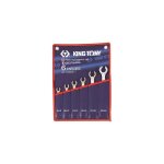 Cl  tuyauter - king tony - trousse de 6 cls - 8  24 mm - dimensions en 6 et 12 pans - neuf