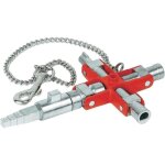 Knipex 00 11 06 v01 clé pour armoire de distribution 1 pc(s) Knipex 00 11 06 v01 clé pour armoire de distribution 1 pc(s)