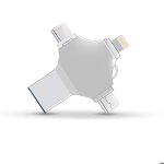 Pashashop cl� usb 4 - en - 1 1 to usb 3. 0 type - c otg gris ? pendrive pour android pc mac linux