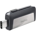 Cl usb 3. 1 type - c  double connectique sandisk ultra 64 go - usb type - c et type - a - transferts ...