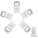 Cle usb 32 go - mini cl usb - lot de 5 - mtal - keychain