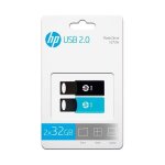 Cls usb - hp - hpfd212 - 32 - twin - 32 go - usb 2. 0 - bleu et noir
