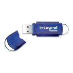 Clé usb - integral - courier - 128 go - usb 2. 0 - bleu Clé usb - integral - courier - 128 go - usb 2. 0 - bleu