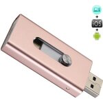 Cl� usb iphone 64go m�moire externe clef usb 3. 0 daluminium � l? extension de stockage et transfert ...