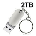 Cl� usb 2�to en m�tal haute vitesse ? lecteur flash portable support m�moire