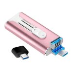 Cle usb128 go4 en 1 clef pour iphoneandroidtype clightning et pccle usb - c photo stick m�moire externe ...