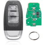 Cl� vierge t�l�commande �lectronique pour audi a4 s4 a5 s5 q5 rs5 a programmer