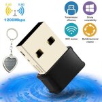 Cl wifi 1200mpbs adaptateur usb 3. 0 wifi dongle sans fil ac double bande 5g 867mbps + 2. 4g