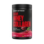 Clear whey - body attack nutrition - clear whey collagen (300g) - saveur cerise