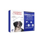 Clement thekan fiprokil duo chiens 10 - 20 kg 4 pipettes