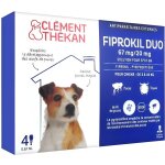 Clment thkan fiprokil duo chiens 2 - 10kg 4 pipettes