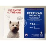 Cl�ment th�kan perfikan antiparasitaires chiens 4 - 10kg 4 pipettes
