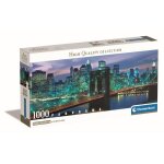 Clementoni - 1000p panorama new york - 98 x 33 cm - avec poster