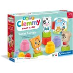 Clementoni - cubes & animaux soft clemmy - 6 cubes + 3 personnages + livre Clementoni - cubes & animaux soft clemmy - 6 cubes + 3 personnages + livre