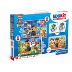 Clementoni - edukit - patpatrouille - coffret dactivit�s pr�scolaire 4 en 1 - puzzles cubes et m�mo - ...