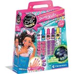 Clementoni - kit manucure phosphorescents pour enfant - vernis faux ongles et autocollants - ds 7 ans ...