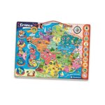 Clementoni - puzzle magn�tique de la france
