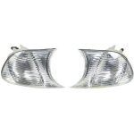 Clignotants dangle feux dangle avant de voiture gauche droite lentille transparente clignotants de remplacemen ...