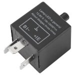 Clignotant rglable lectronique  led relais universel de clignotant  led pour voiture clignotant automobile ...