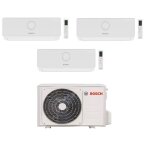 Climatisation tri split bosch 62 kw rversible + trois units intrieures 2000w bosch r32