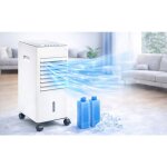 Climatiseur �vaporatif portable - cellustop - 5 l - 65 w - 3 vitesses - double r�servoir