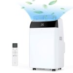 Climatiseur mobile 12000 btu 4 - en - 1 ? refroidisseur d�shumidificateur ventilateur?jusqu� 52m�?blanc ...