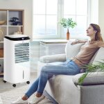 Climatiseur rafra�chisseur dair mobile ioniseur 4 en 1 avec t�l�commande oscillant 60w id�al pi�ces 20 ...