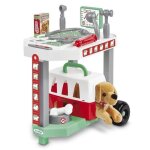 Clinique vétérinaire - ecoiffier - table dexamen roulante avec peluche et 14 accessoires - fabriqué en ... Clinique vétérinaire - ecoiffier - table dexamen roulante avec peluche et 14 accessoires - fabriqué en ...