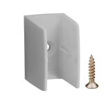 Clip bloqueur de manivelle volet roulant gris support guide manette plastique 15mm - 18mm universel fentre ...