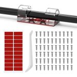 Clips de câble durable 160 pc clips cable adhesif cable management pc kit pour tv / chargeur / voiture ... Clips de câble durable 160 pc clips cable adhesif cable management pc kit pour tv / chargeur / voiture ...