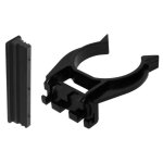 Clip de plinthe - cyclingcolors - 34mm - plastique - noir - fixation amovible Clip de plinthe - cyclingcolors - 34mm - plastique - noir - fixation amovible