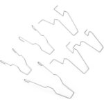 Clip de ressort de retenue dampoule 5zhsfullkit 6pcs phare en acier phare dip feux de croisement de lampe ...