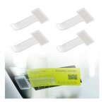 Clip de ticket de pare brise porte caducee voituresupport carte vtcsupport carte handicap pare briseplastique ...