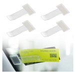 Clip de ticket de pare brise pour porte caducee voituresupport carte vtcsupport carte handicap pare ...