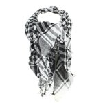 Clj charles le jeune - keffieh - zarka - noir et blanc - unisexe